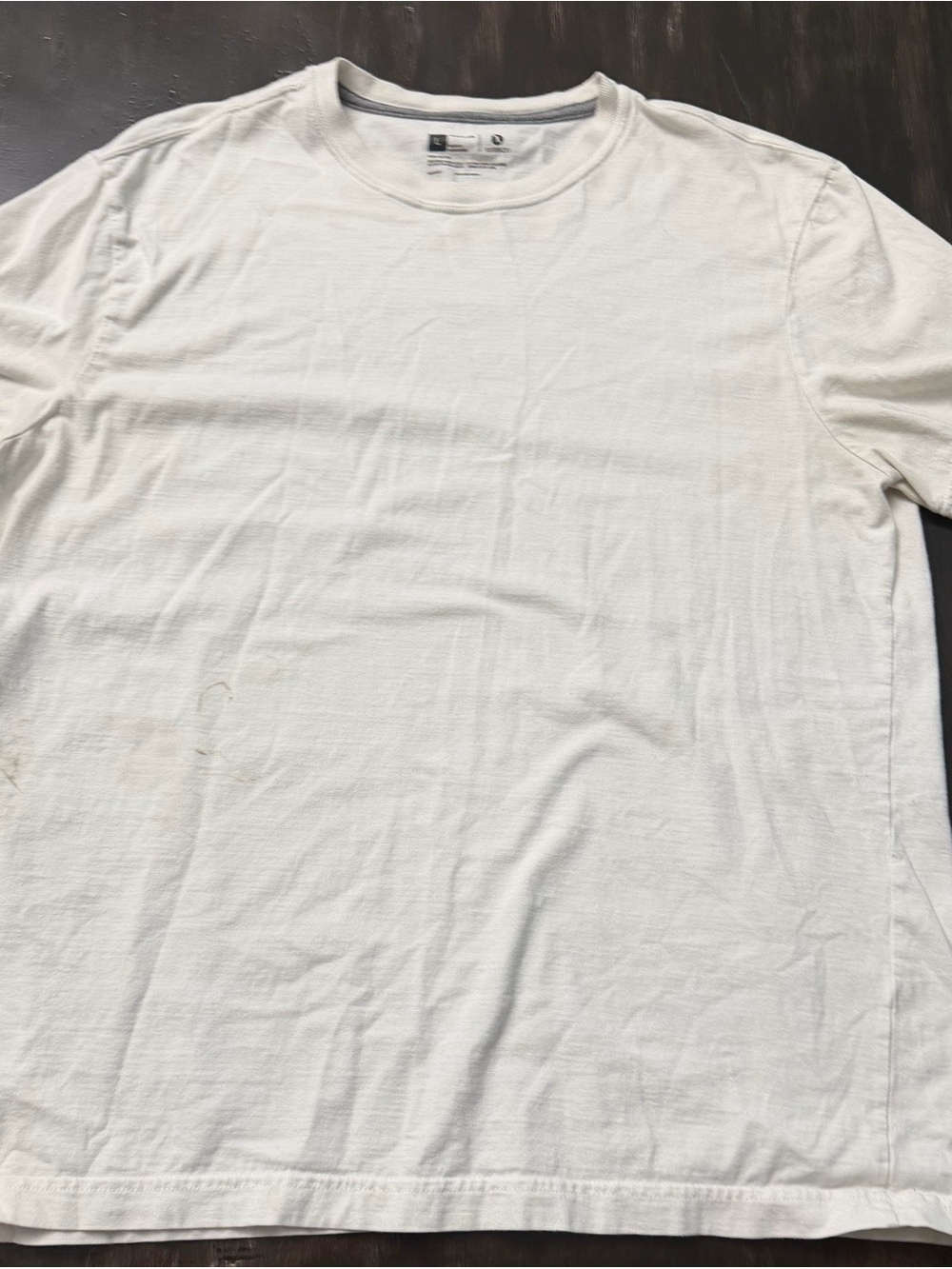 Xersion White Short Sleeve Crew Neck Tee